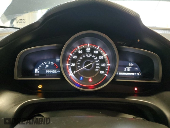 2015 Mazda 3 i Grand Touring z VIN 3MZBM1W75FM220907, wystawiony jako Copart lot #58464185 z przebiegiem 144 435 mil mil oraz Szkoda całkowita • Salvage title. Historia ofert i sprzedaży dostępna na DreamBid. Obrazek 9.