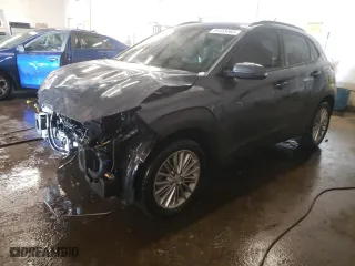 2021 Hyundai Kona SEL with VIN KM8K2CAA9MU709029, listed as a Copart auction lot 89358465 with 61,322 mi miles and Salvage Title. Bid and sale history available at carsss.com. Image 1.
