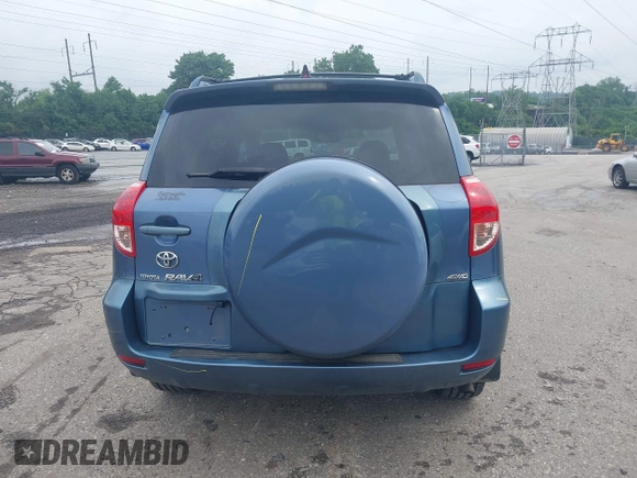 2008 Toyota RAV4 Sport with VIN JTMBD32V185185648, listed as a IAAI auction lot 42650735 with 122,579 mi miles and . Bid and sale history available at DreamBid. Image 17.