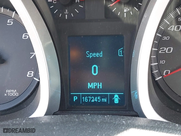 2012 Chevrolet Equinox LT w/2LT with VIN 2GNALPEK0C6135951, listed as a IAAI auction lot 41785986 with 167,245 mi miles. Bid and sale history available at carsss.com. Image 16.