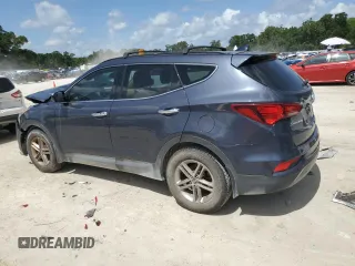 2018 Hyundai Santa Fe 2.4L with VIN 5NMZU3LB1JH060039, listed as a Copart auction lot 63240425 with 117,782 mi miles and Clean title. Bid and sale history available at DreamBid. Image 2.