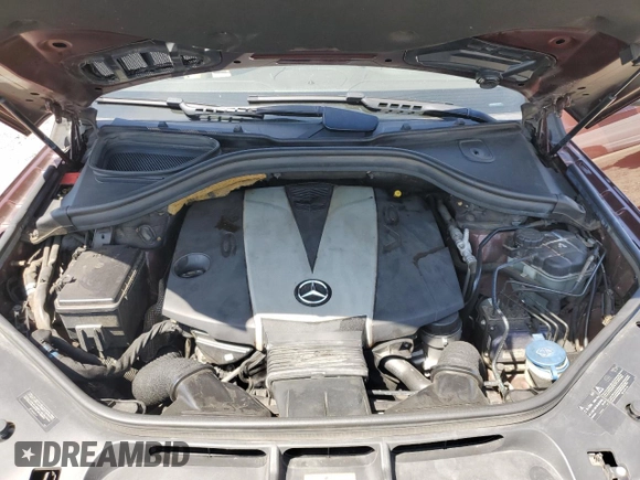 2013 Mercedes-Benz M 350 z VIN 4JGDA2EB0DA225227, wystawiony jako Copart lot #55171875 z przebiegiem 206 574 mil mil oraz Szkoda całkowita • Salvage title. Historia ofert i sprzedaży dostępna na DreamBid. Obrazek 11.
