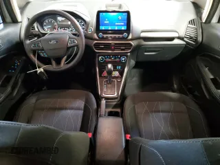 2021 Ford EcoSport SE with VIN MAJ6S3GL0MC402777, listed as a Copart auction lot 58030075 with 33,496 mi miles and Salvage title. Bid and sale history available at DreamBid. Image 8.