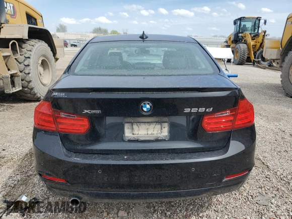 2014 BMW 3 Series 328d xDrive with VIN WBA3D5C56EKX99572, listed as a Copart auction lot 50927795 with 88,059 mi miles and Salvage Title. Bid and sale history available at carsss.com. Image 6.