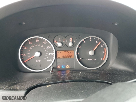 2003 Hyundai Tiburon GT with VIN KMHHN65F23U084299, listed as a Copart auction lot 75105394 with 90,598 mi miles and Clean Title. Bid and sale history available at carsss.com. Image 9.