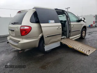 2007 Chrysler Town & Country LWB Touring with VIN 2A4GP54LX7R278250, listed as a Copart auction lot 42302535 with 89,174 mi miles and Salvage Title. Bid and sale history available at carsss.com. Image 3.