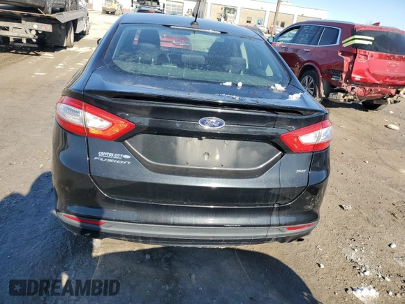 2014 Ford Fusion SE with VIN 3FA6P0H77ER102206, listed as a Copart auction lot 42643865 with 0 mi miles and Non Repairable. Bid and sale history available at carsss.com. Image 6.