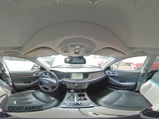 2015 Hyundai Genesis 3.8L with VIN KMHGN4JEXFU073049, listed as a Copart auction lot 68503014 with 113,609 mi miles and Salvage Title. Bid and sale history available at carsss.com. Image 13.