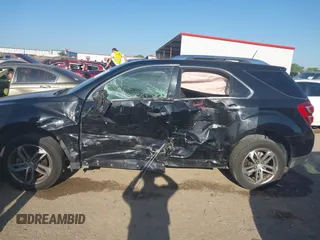 2017 Chevrolet Equinox Premier with VIN 2GNFLGE35H6164061, listed as a IAAI auction lot 41992262 with 100,887 mi miles. Bid and sale history available at carsss.com. Image 14.