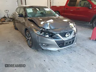2016 Nissan Maxima 3.5 SV with VIN 1N4AA6AP5GC441475, listed as a IAAI auction lot 41258264 with 50,045 mi miles. Bid and sale history available at carsss.com. Image 1.