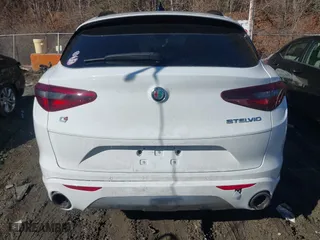 2020 Alfa Romeo Stelvio Ti with VIN ZASPAKBNXL7C91738, listed as a IAAI auction lot 41615757 with 1 mi miles. Bid and sale history available at carsss.com. Image 16.