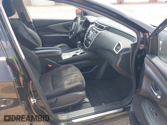 2017 Nissan Murano S with VIN 5N1AZ2MG1HN127136, listed as a IAAI auction lot 42010293 with 183,288 mi miles and . Bid and sale history available at carsss.com. Image 5.