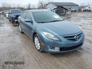 2012 Mazda Mazda6 i Touring with VIN 1YVHZ8DH5C5M19146, listed as a IAAI auction lot 41753544 with 185,129 mi miles. Bid and sale history available at carsss.com. Image 1.