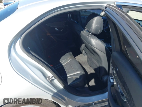 2017 Mercedes-Benz C 300 with VIN 55SWF4JB8HU225214, listed as a IAAI auction lot 41762581 with 80,047 mi miles and . Bid and sale history available at carsss.com. Image 8.