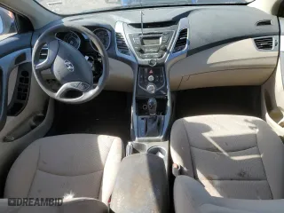 2016 Hyundai Elantra SE with VIN KMHDH4AE0GU647038, listed as a Copart auction lot 51534295 with 0 mi miles and Salvage Title. Bid and sale history available at carsss.com. Image 8.
