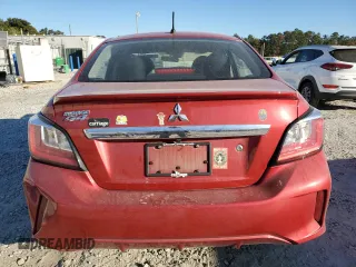 2022 Mitsubishi Mirage G4 ES with VIN ML32FUFJ0NHF06800, listed as a Copart auction lot 74516263 with 37,414 mi miles. Bid and sale history available at carsss.com. Image 6.