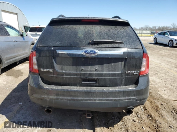 2013 Ford Edge Limited with VIN 2FMDK4KC1DBC03456, listed as a Copart auction lot 49965845 with 335,533 mi miles and Salvage Title. Bid and sale history available at carsss.com. Image 6.