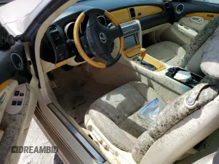 2003 Lexus SC with VIN JTHFN48Y230036465, listed as a Copart auction lot 74859684 with Not Provided miles and Salvage Title. Bid and sale history available at carsss.com. Image 8.