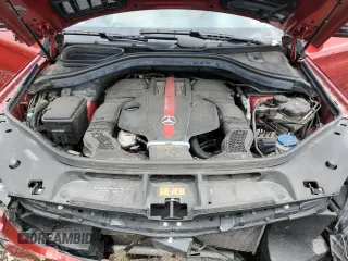 2019 Mercedes-Benz GLE 43 AMG with VIN 4JGED6EB3KA138664, listed as a Copart auction lot 54328605 with 79,812 mi miles and Salvage title. Bid and sale history available at DreamBid. Image 12.
