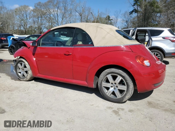 2006 Volkswagen Beetle with VIN 3VWRF31Y16M322189, listed as a Copart auction lot 48526315 with 199,796 mi miles and Salvage title. Bid and sale history available at DreamBid. Image 2.