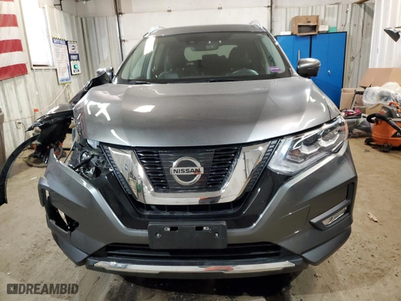 2017 Nissan Rogue SL with VIN 5N1AT2MV1HC760098, listed as a Copart auction lot 48839805 with 104,343 mi miles and Salvage Title. Bid and sale history available at carsss.com. Image 5.