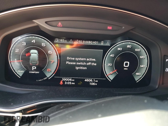 2021 Audi Q7 Premium with VIN WA1AJAF78MD018962, listed as a Copart auction lot 77936954 with 39,006 mi miles and Salvage Title. Bid and sale history available at carsss.com. Image 9.