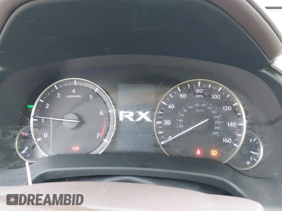 2020 Lexus RX with VIN 2T2HZMAA9LC178535, listed as a IAAI auction lot 41920764 with 119,377 mi miles. Bid and sale history available at carsss.com. Image 7.