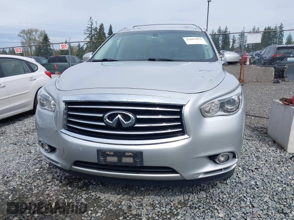 2014 Infiniti QX60 with VIN 5N1AL0MMXEC531216, listed as a IAAI auction lot 42003851 with 91,232 mi miles and . Bid and sale history available at DreamBid. Image 12.