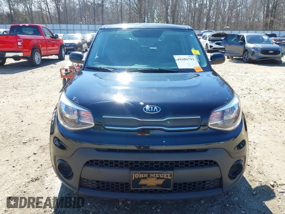 2018 Kia Soul with VIN KNDJN2A27J7505284, listed as a IAAI auction lot 41686793 with 104,821 mi miles and . Bid and sale history available at DreamBid. Image 12.