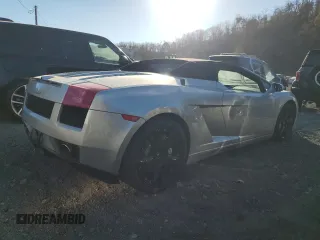 2007 Lamborghini Gallardo z VIN ZHWGU22T57LA05137, wystawiony jako Copart lot #78841294 z przebiegiem 5504 mil mil oraz Szkody całkowita. Historia ofert i sprzedaży dostępna na DreamBid. Obrazek 3.
