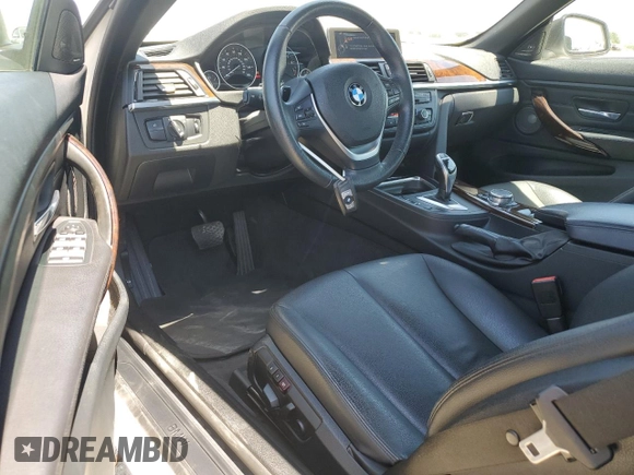 2015 BMW 4 Series 428i with VIN WBA3V7C59FP771861, listed as a Copart auction lot 56562525 with 64,273 mi miles and Salvage title. Bid and sale history available at DreamBid. Image 8.
