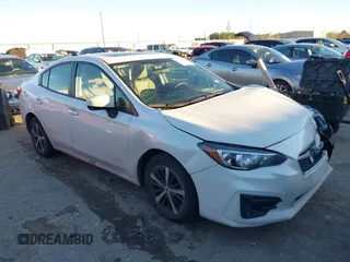 2019 Subaru Impreza Premium with VIN 4S3GKAD66K3623489, listed as a IAAI auction lot 41236407 with 87,907 mi miles. Bid and sale history available at carsss.com. Image 1.