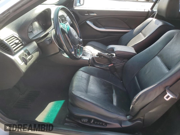 2001 BMW 3 Series 325Ci with VIN WBABS33451JY50461, listed as a Copart auction lot 62185615 with Not provided miles and Salvage title. Bid and sale history available at DreamBid. Image 7.