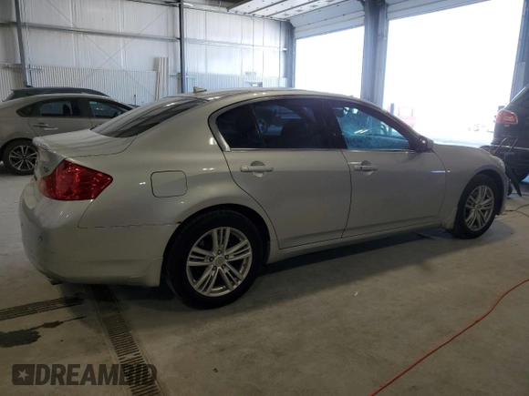 2012 Infiniti G37 x with VIN JN1CV6AR7CM970006, listed as a Copart auction lot 52084475 with 123,634 mi miles and Salvage Title. Bid and sale history available at carsss.com. Image 3.