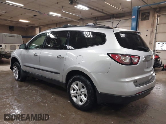 2013 Chevrolet Traverse LS with VIN 1GNKVFKD7DJ138235, listed as a IAAI auction lot 41666011 with 134,731 mi miles and . Bid and sale history available at DreamBid. Image 3.