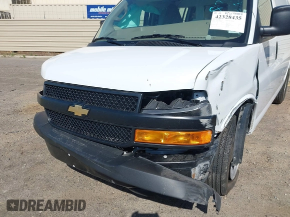 2023 Chevrolet Express Cargo с VIN 1GCWGAFP2P1109998, выставлен на аукционе IAAI как лот 42328435 с пробегом 5 258 миль миль и . История ставок и продаж доступна на DreamBid. Изображение 17.