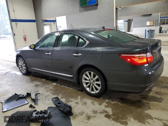 2011 Lexus LS 460 with VIN JTHCL5EF4B5012011, listed as a Copart auction lot 50209825 with 97,658 mi miles and Salvage title. Bid and sale history available at DreamBid. Image 2.