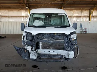 2018 Ford Transit with VIN 1FTYE2CV5JKA32231, listed as a Copart auction lot 54868154 with 164,468 mi miles and Salvage title. Bid and sale history available at DreamBid. Image 5.