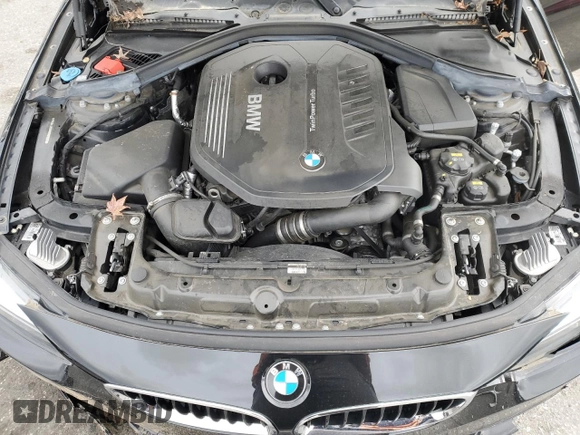 2019 BMW 4 Series 440i xDrive with VIN WBA4J7C5XKBM76520, listed as a Copart auction lot 43834195 with 19,335 mi miles and Salvage Title. Bid and sale history available at carsss.com. Image 13.