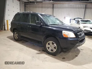 2004 Honda Pilot EX with VIN 2HKYF185X4H557076, listed as a Copart auction lot 54473465 with 157,821 mi miles and Salvage Title. Bid and sale history available at DreamBid. Image 4.