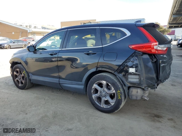 2017 Honda CR-V EX-L with VIN 7FARW1H83HE015356, listed as a Copart auction lot 50662535 with 157,092 mi miles and Salvage Title. Bid and sale history available at carsss.com. Image 2.
