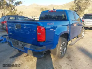 2021 Chevrolet Colorado 4WD Z71 with VIN 1GCGTDEN6M1264115, listed as a IAAI auction lot 41667276 with 31,304 mi miles. Bid and sale history available at carsss.com. Image 4.
