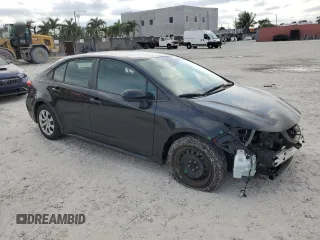 2021 Toyota Corolla LE with VIN 5YFEPMAE4MP177469, listed as a Copart auction lot 46248335 with 48,846 mi miles and Salvage Title. Bid and sale history available at carsss.com. Image 4.