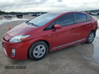2011 Toyota Prius I with VIN JTDKN3DU8B5351267, listed as a Copart auction lot 54181185 with 126,289 mi miles and Salvage Title. Bid and sale history available at carsss.com. Image 1.