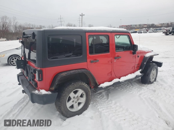 2018 Jeep Wrangler JK Unlimited Sport S with VIN 1C4BJWDGXJL835345, listed as a Copart auction lot 88928145 with 169,878 mi miles and Clean Title. Bid and sale history available at carsss.com. Image 3.
