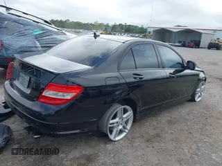 2009 Mercedes-Benz C-Class 3.5L Sport with VIN WDDGF56X89R046740, listed as a IAAI auction lot 41931300 with 150,627 mi miles. Bid and sale history available at carsss.com. Image 4.
