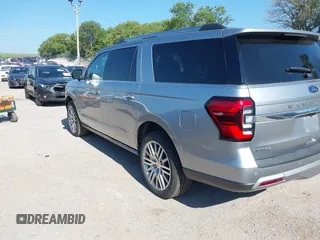 2023 Ford Expedition Max Limited z VIN 1FMJK2A81PEA48159, wystawiony jako IAAI lot #42725025 z przebiegiem 79 301 mil mil oraz . Historia ofert i sprzedaży dostępna na DreamBid. Obrazek 3.