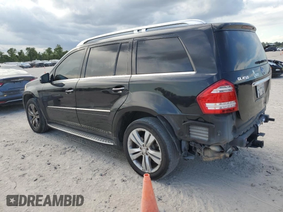 2012 Mercedes-Benz GL-Class GL 450 with VIN 4JGBF7BE6CA768147, listed as a Copart auction lot 66292774 with 152,695 mi miles and Salvage Title. Bid and sale history available at carsss.com. Image 2.