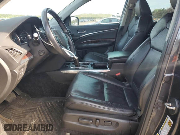 2014 Acura MDX Advance with VIN 5FRYD4H84EB047743, listed as a Copart auction lot 56461905 with 130,525 mi miles and Salvage title. Bid and sale history available at DreamBid. Image 7.