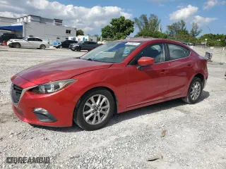 2016 Mazda Mazda3 i Sport with VIN JM1BM1U7XG1293937, listed as a Copart auction lot 52594615 with 110,995 mi miles and Salvage Title. Bid and sale history available at carsss.com. Image 1.